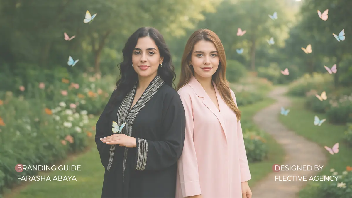 فراشة | FARASHA ABAYA — الغلاف